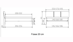 Varese-20-cm-Fusse