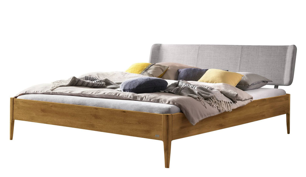 Bett Lounge Pienza Eiche von Hasena
